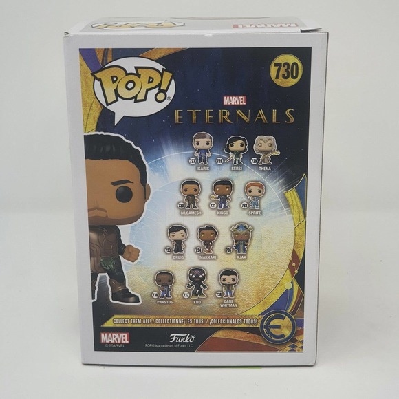 Gilgamesh Funko POP! Marvel: Eternals Bobblehead - Picture 4 of 7
